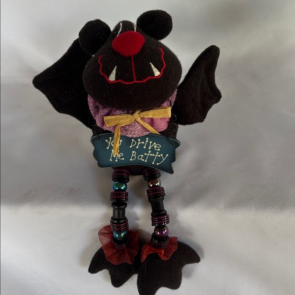 HALLOWEEN VINTAGE VERY CUTE SITTING FIGURINES DOLLS DECORATION Shelf Sitters - Picture 6 of 14